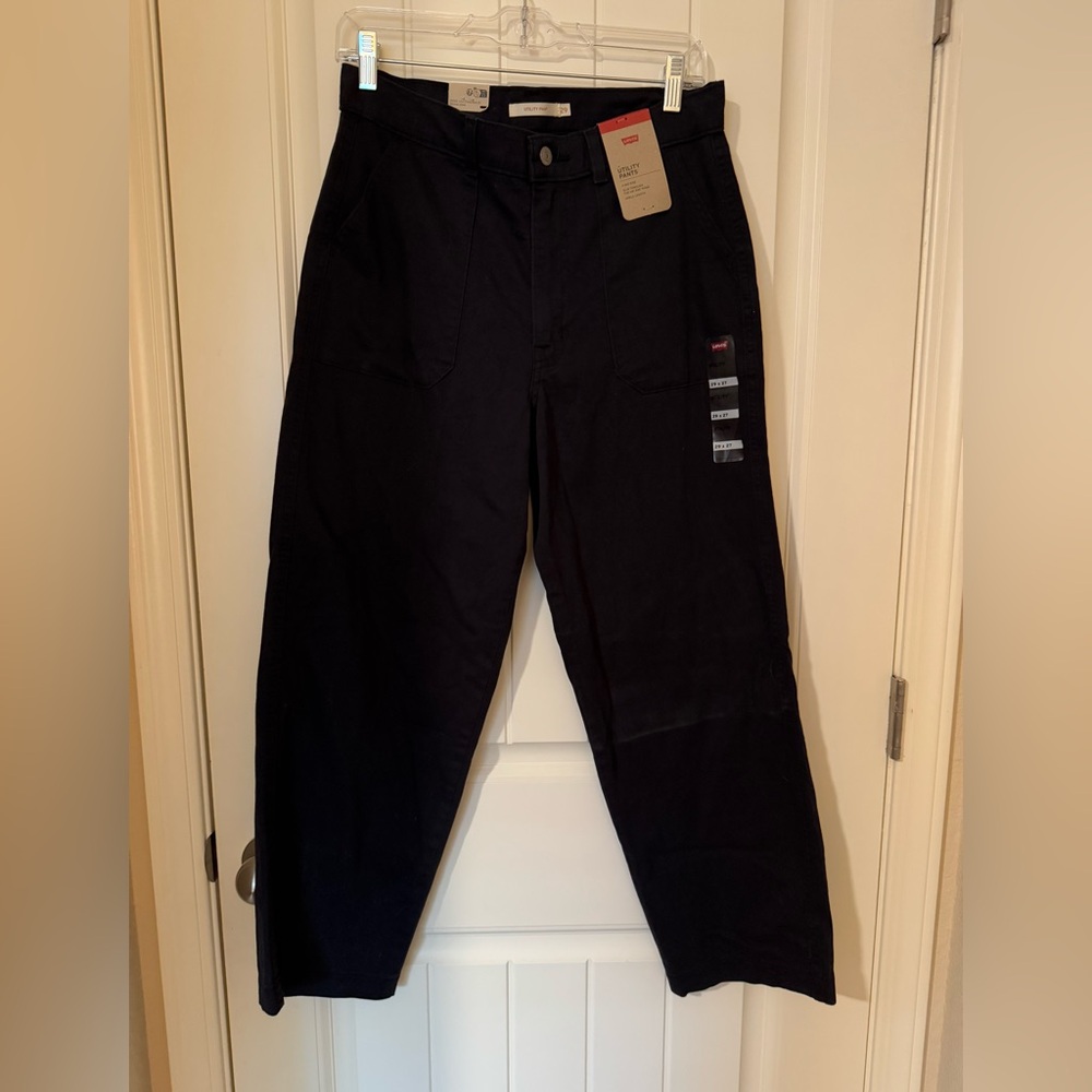 NWT Levi’s Black Utility Pants